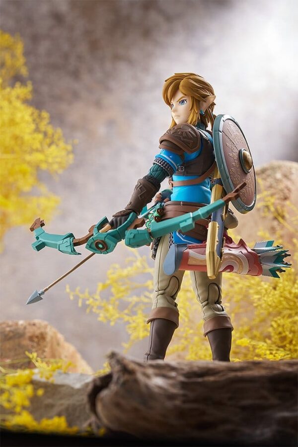The Legend of Zelda Tears of the Kingdom Figma Akció Figura Link Tears of the Kingdom Ver. DX Edition 15 cm
