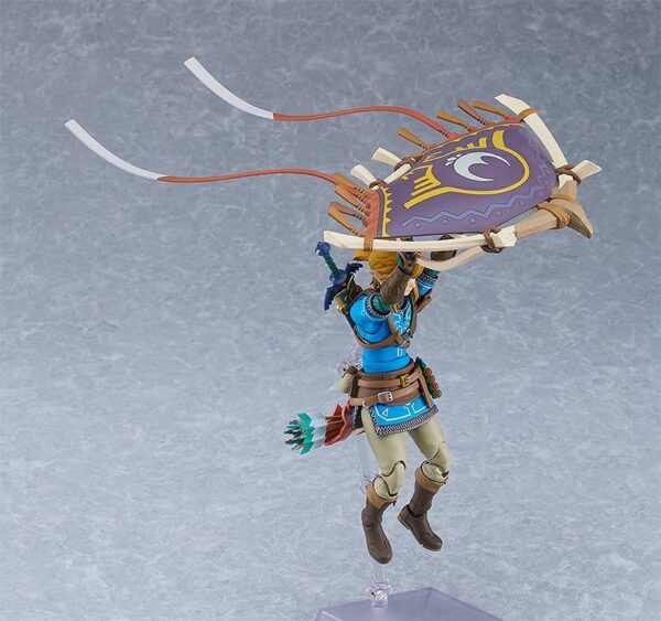 The Legend of Zelda Tears of the Kingdom Figma Akció Figura Link Tears of the Kingdom Ver. DX Edition 15 cm