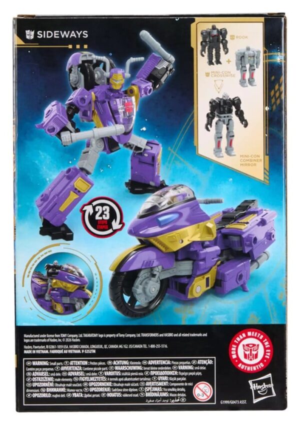 Transformers Age of the Primes Voyager Class Akciófigur Sideways 14 cm