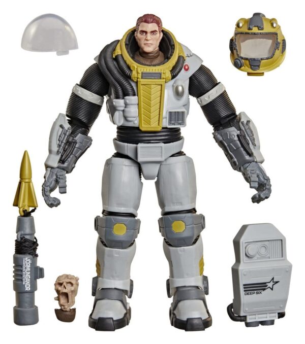 G.I. Joe Classified Series Deluxe Akció Figura #206 Malcom "Deep Six" Willoughby 15 cm