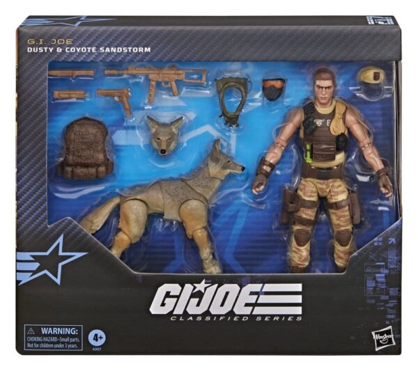 G.I. Joe Classified Series Akció Figura #217 Dusty & Coyote Sandstorm 15 cm