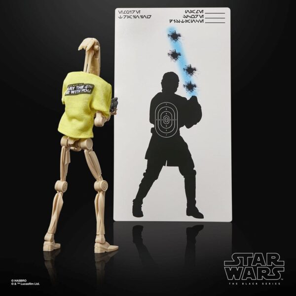Star Wars B1 Battle Droid May the 4th Be With You Black Series Akció Figura
