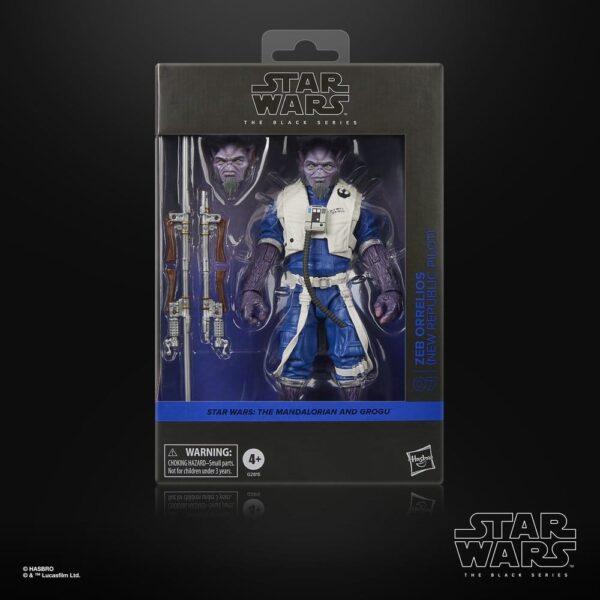Star Wars: The Mandalorian & Grogu Black Series Akció Figura Garazeb “Zeb” Orrelios 15 cm