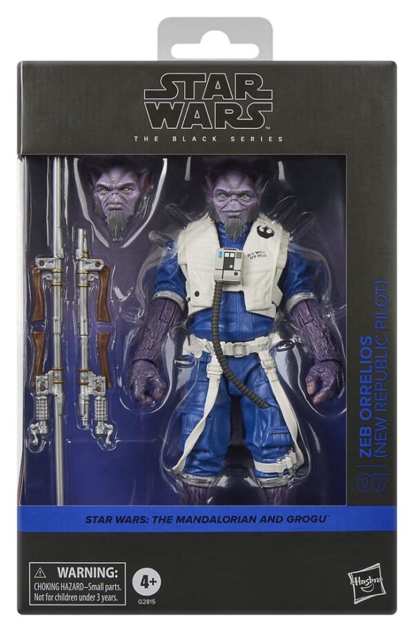 Star Wars: The Mandalorian & Grogu Black Series Akció Figura Garazeb “Zeb” Orrelios 15 cm