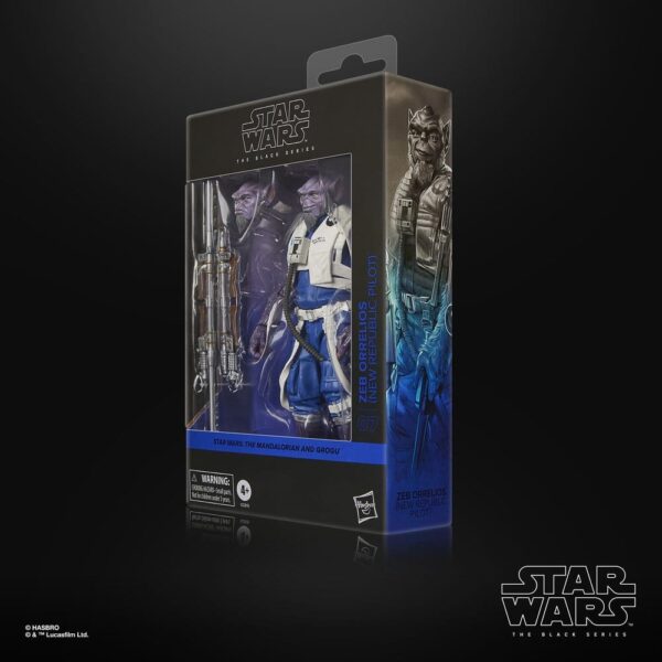 Star Wars: The Mandalorian & Grogu Black Series Akció Figura Garazeb “Zeb” Orrelios 15 cm