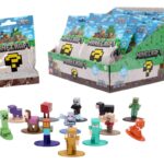 Minecraft Nanofigs Mini Figuras 4 cm Blind Box Display (24)
