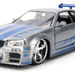 Fast & Furious Diecast Jármű 1:24 Anniversary Nissan Skyline 19 cm