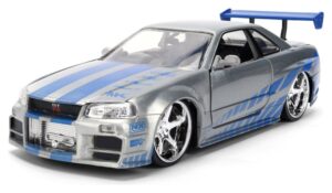 Fast & Furious Diecast Jármű 1:24 Anniversary Nissan Skyline 19 cm