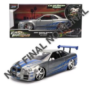 Fast & Furious Diecast Jármű 1:24 Anniversary Nissan Skyline 19 cm