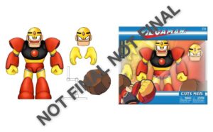 Mega Man Akció Figura Guts Man 15 cm