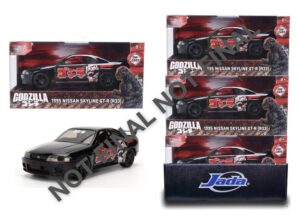 Godzilla Diecast Model 1:32 Nissan Skyline GT-R R33 Assortment (6) Godzilla Diecast Model 1:32 Nissan Skyline GT-R R33 Assortment (6)