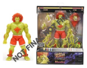 Street Fighter Akció Figura II Blanka GID 19 cm
