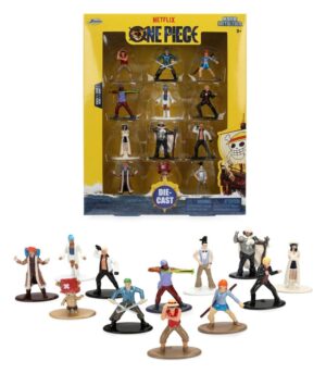 One Piece Nano Metalfigs Mini Figuras 12-Pack Assortment (12) One Piece Nano Metalfigs Mini Figuras 12-Pack Assortment (12)