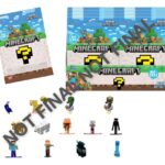 Minecraft Nano Metalfigs Mini Figuras Blind Pack Display (24)