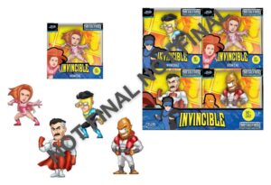Invincible Mini Figuras Wave 1 6 cm Display (12)