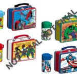Marvel Lunch Time Collectibles Mini Figuras 6 cm Display (12)