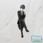 Black Butler: Boarding School Arc PM Perching PVC Szobor Ciel Phantomhive 14 cm