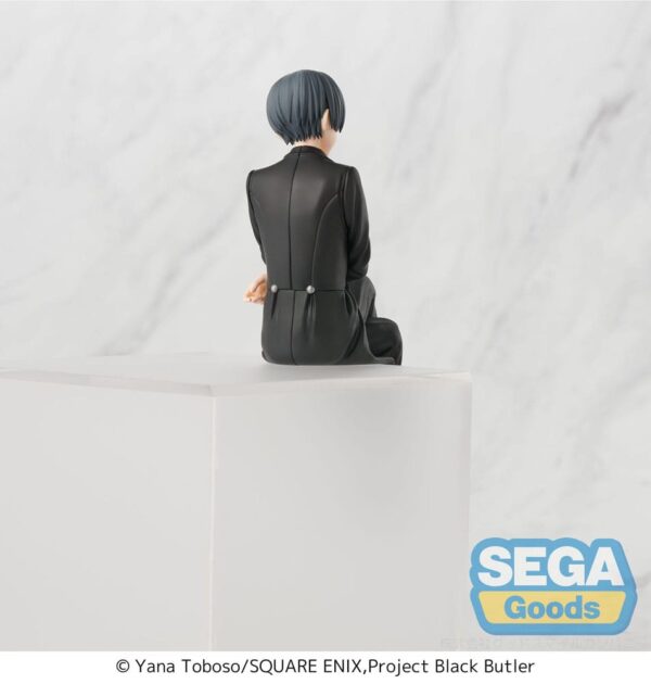 Black Butler: Boarding School Arc PM Perching PVC Szobor Ciel Phantomhive 14 cm