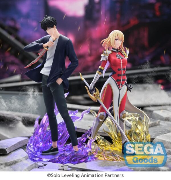 Solo Leveling XrossLink PVC Szobor Cha Hae-In 13 cm