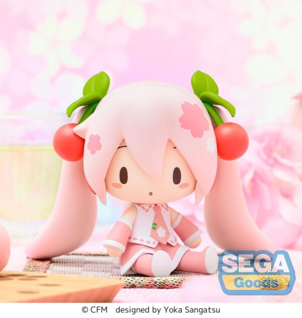 Character Vocal Series 01: Hatsune Miku Fuwa Petit Chibi Figura Sakura Miku 8 cm