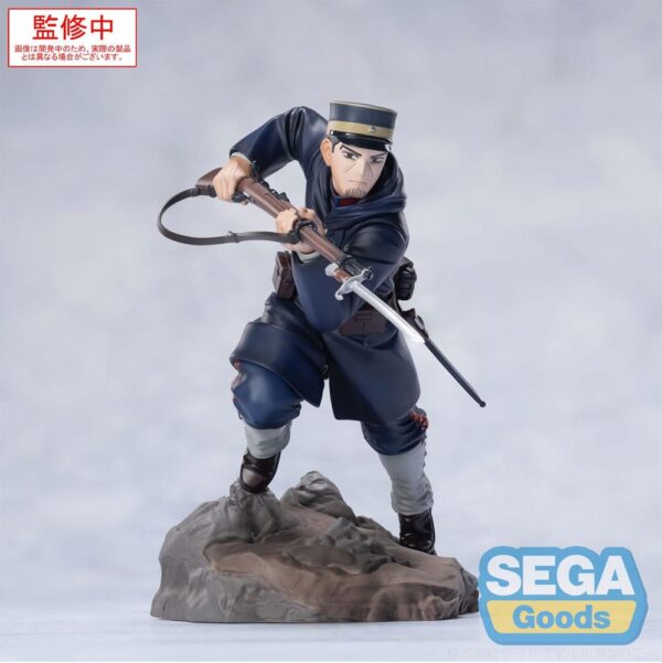 Golden Kamuy XrossLink PVC Szobor Sergeant Tsukishima 14 cm