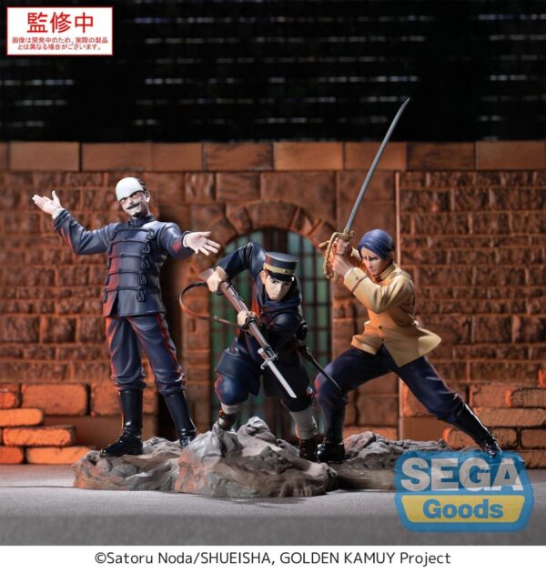 Golden Kamuy XrossLink PVC Szobor Sergeant Tsukishima 14 cm