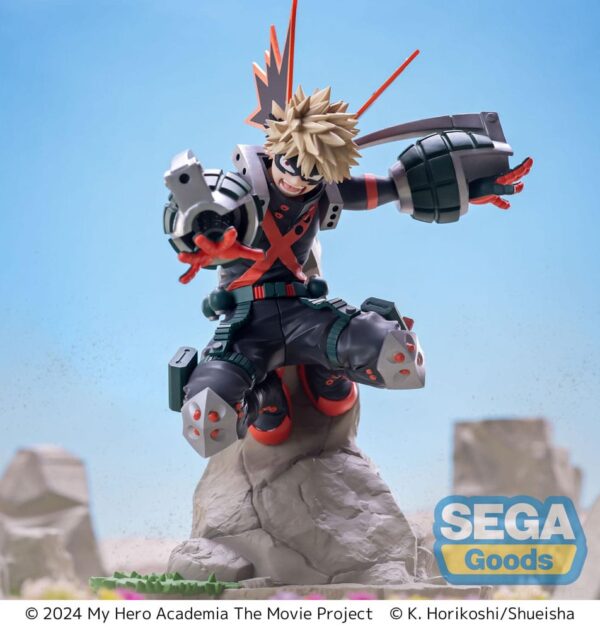 My Hero Academia: You´re Next Xross Link Anime PVC Szobor Katsuki Bakugo 18 cm