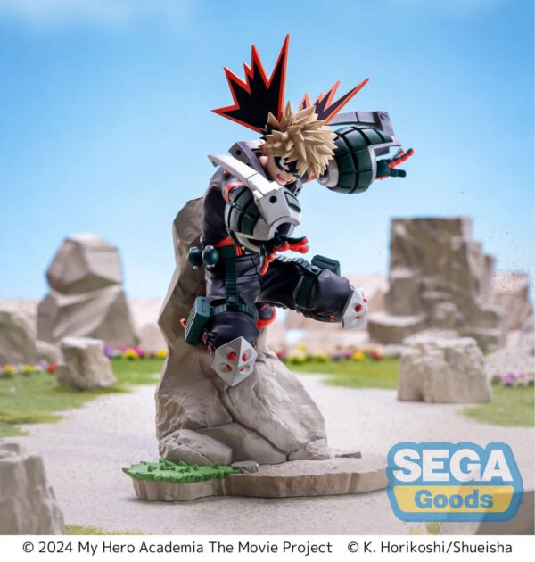 My Hero Academia: You´re Next Xross Link Anime PVC Szobor Katsuki Bakugo 18 cm