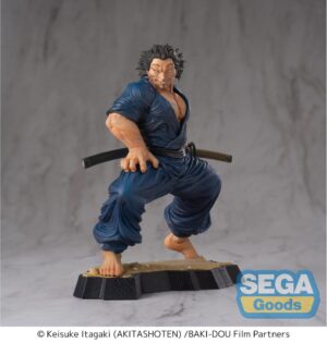 Baki-Dou Luminasta PVC Figura Musashi Miyamoto 17 cm