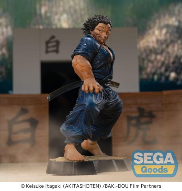 Baki-Dou Luminasta PVC Figura Musashi Miyamoto 17 cm