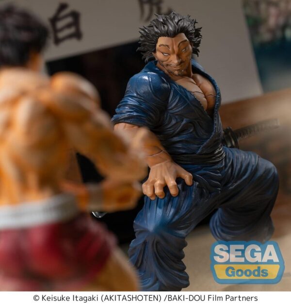 Baki-Dou Luminasta PVC Figura Musashi Miyamoto 17 cm