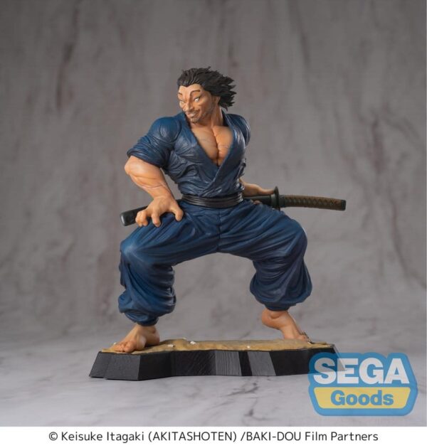 Baki-Dou Luminasta PVC Figura Musashi Miyamoto 17 cm
