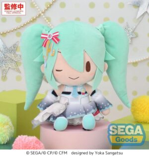 Hatsune Miku: Colorful Stage! fuwa petit Plüss Figura Stage SEKAI Hatsune Miku Brand New World 22 cm