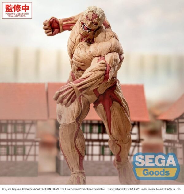 Attack on Titan GigantiX PVC Figura Reiner Braun Armored Titan Ver. 25 cm