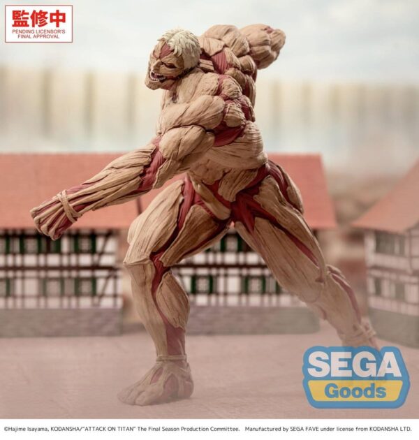 Attack on Titan GigantiX PVC Figura Reiner Braun Armored Titan Ver. 25 cm