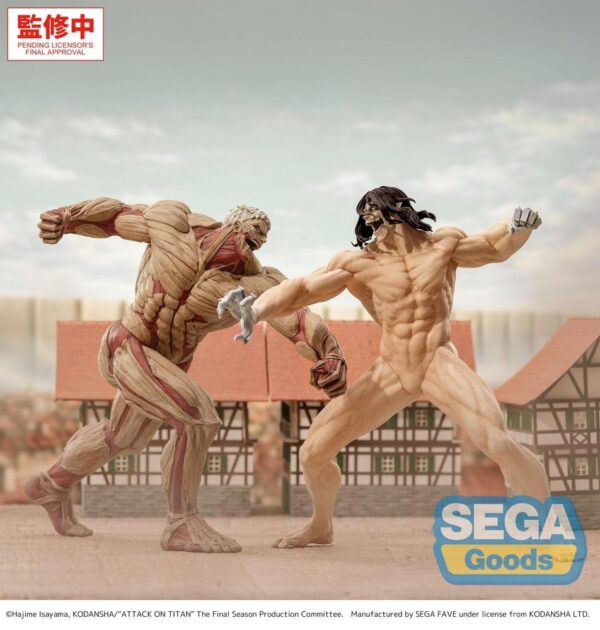 Attack on Titan GigantiX PVC Figura Reiner Braun Armored Titan Ver. 25 cm