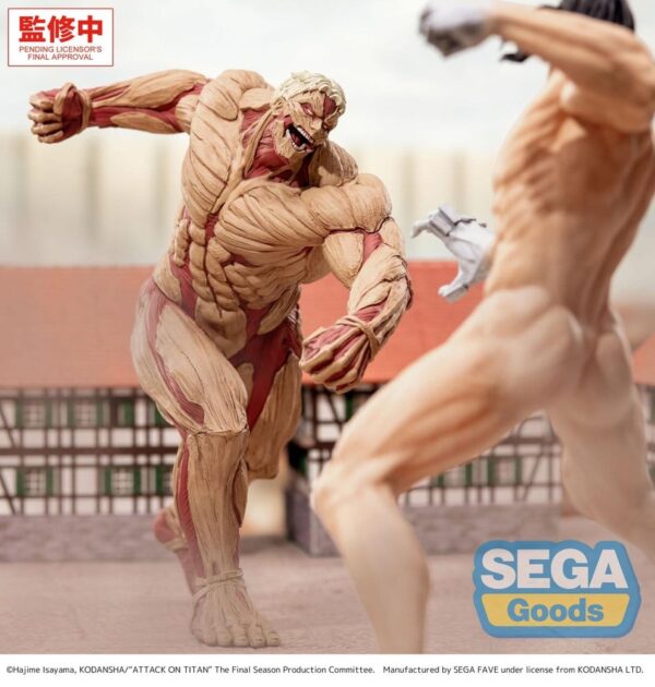 Attack on Titan GigantiX PVC Figura Reiner Braun Armored Titan Ver. 25 cm