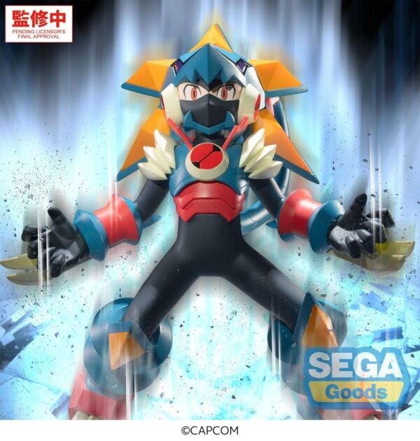 Mega Man Battle Network Luminasta PVC Figura Mega Man Gregar Beast 17 cm