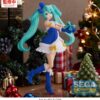 Character Vocal Series 01: Hatsune Miku High Premium PVC Figura Hatsune Miku Sapphire Christmas Ver. 21 cm