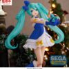 Character Vocal Series 01: Hatsune Miku High Premium PVC Figura Hatsune Miku Sapphire Christmas Ver. 21 cm