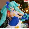 Character Vocal Series 01: Hatsune Miku High Premium PVC Figura Hatsune Miku Sapphire Christmas Ver. 21 cm