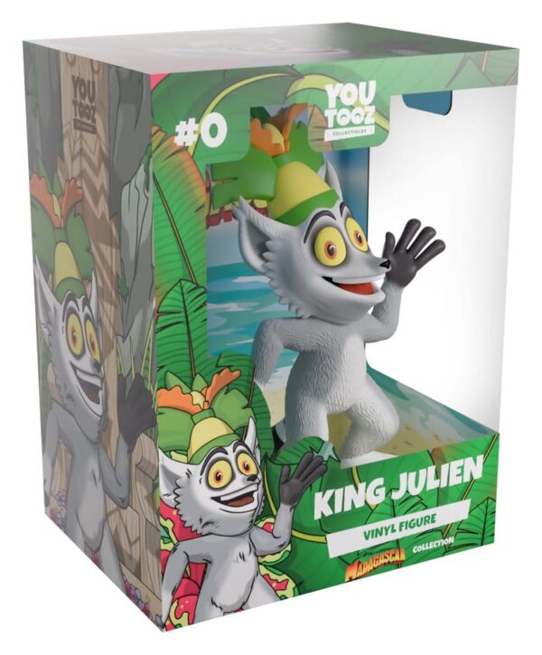 Madagascar Vinyl Figura King Julien 12 cm