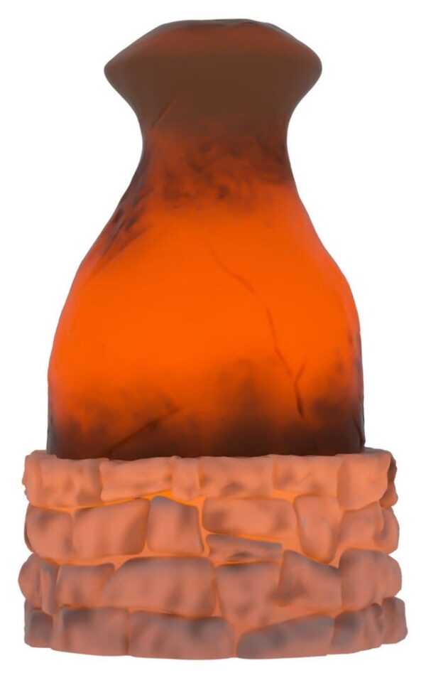 Rust Nightlight Furnace 13 cm