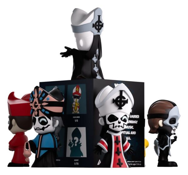 Ghost Mini Figuras 8 cm Blind Box Display (7)