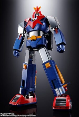 Super Electromagnetic Machine Voltes V Soul of Chogokin Diecast Akció Figura GX-31SP Chodenji Machine Voltes V Chogokin 50th Ver. 25 cm