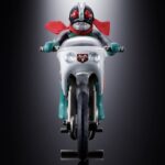 Kamen Rider Chogokin Diecast Akció Figura Cyclone (Masked Rider 2) 9 cm