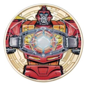 Transformers Collectable Coin The Movie 40th Anniversary Limited Edition 24k Gold Plated Transformers Collectable Coin The Movie 40th Anniversary Limited Edition 24k Gold Plated