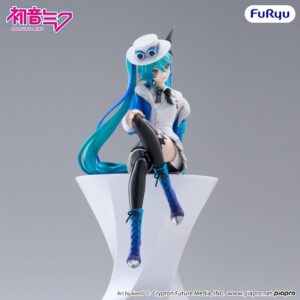 Hatsune Miku Noodle Stopper PVC Figura Miku with you 2025 Ver. 15 cm