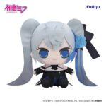 Hatsune Miku Kyurumaru Big Plüss Figura Blue Rose 28 cm