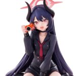 Blue Archive F:NEX PVC Figura 1/7 Chiaki Memorial lobby Ver. 38 cm